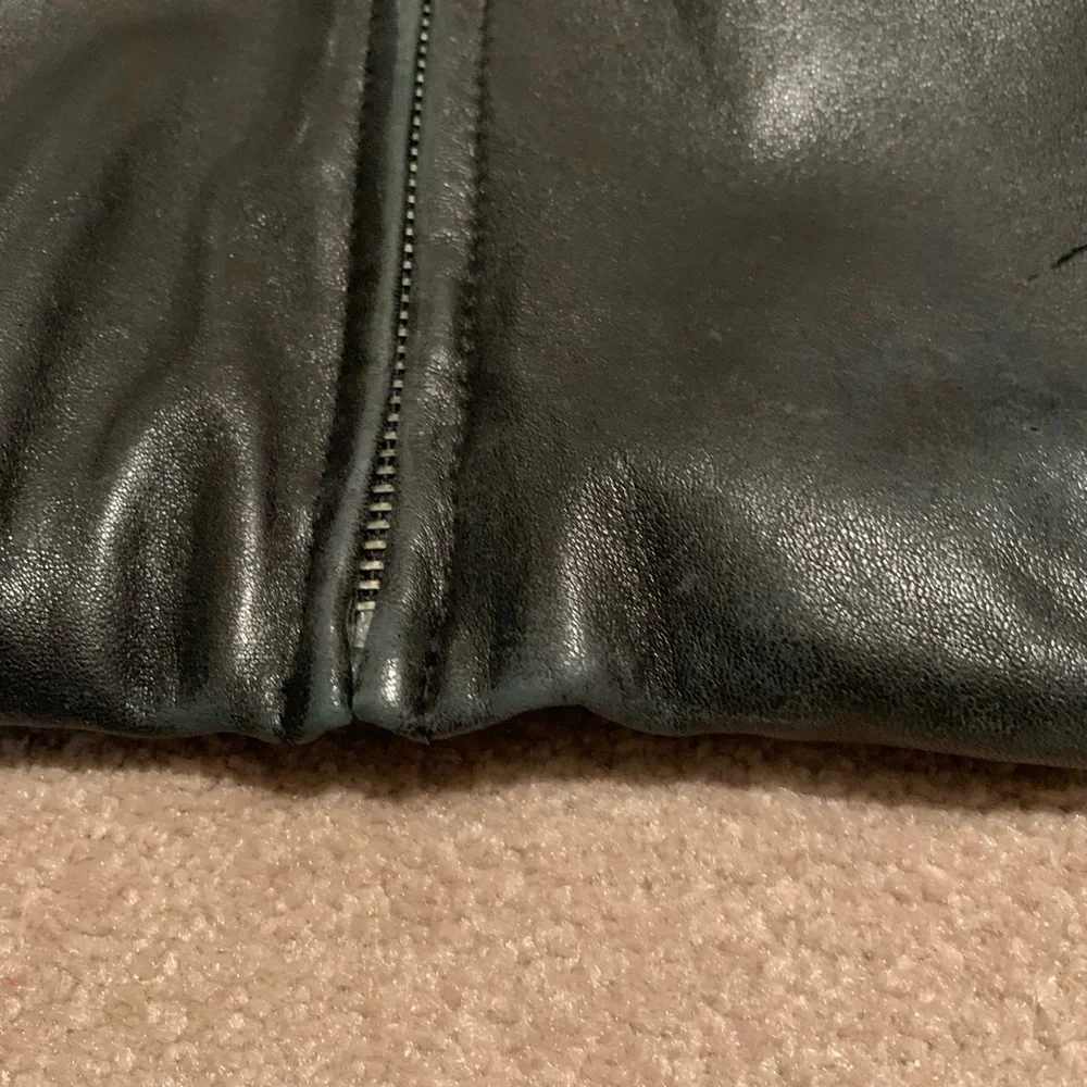 Wilson’s oversized vintage leather jacket bomber - Picture 4 of 14